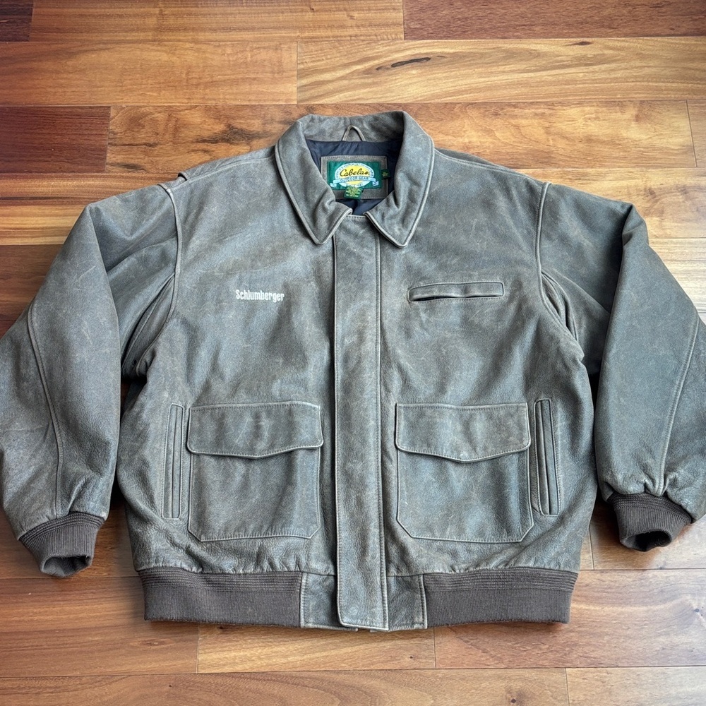 Cabela’s leather jacket
